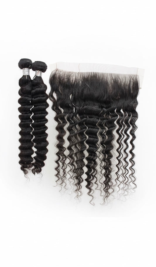 Curly HD Lace Frontal (1-8 Day Processing)